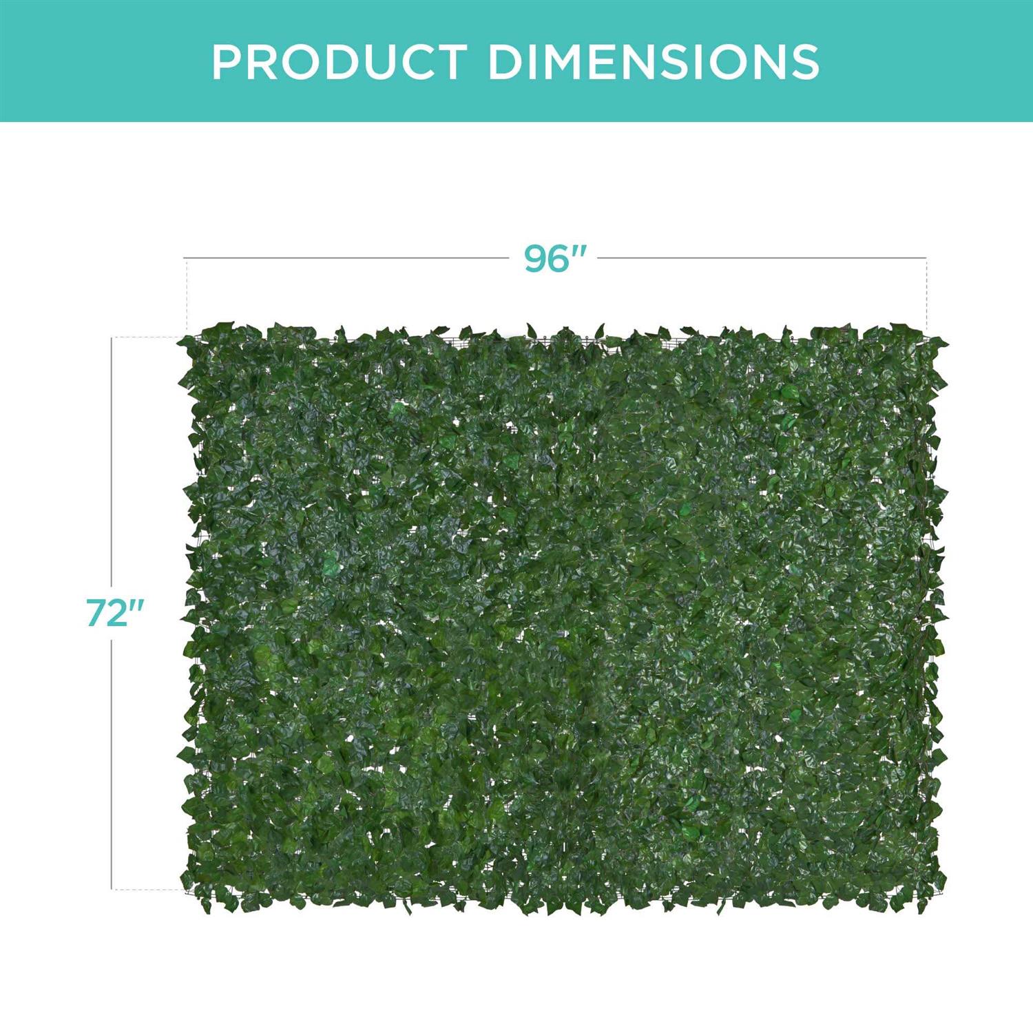 Best Choice Products Artificial Faux Ivy Hedge Privacy Fence Screen Decor - Shop Hardware Tools Online Store