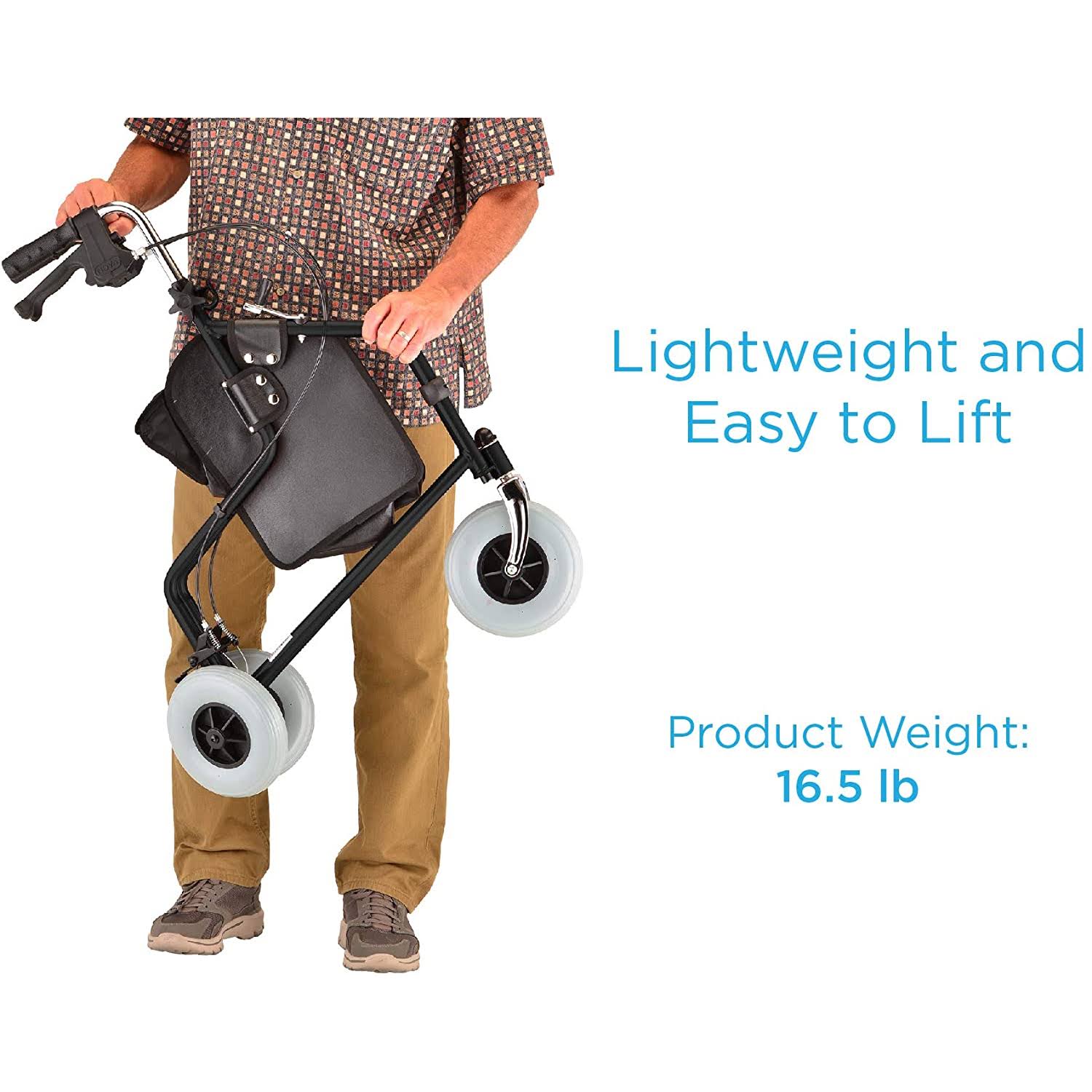 Nova Traveler 3 Wheel Rollator Walker