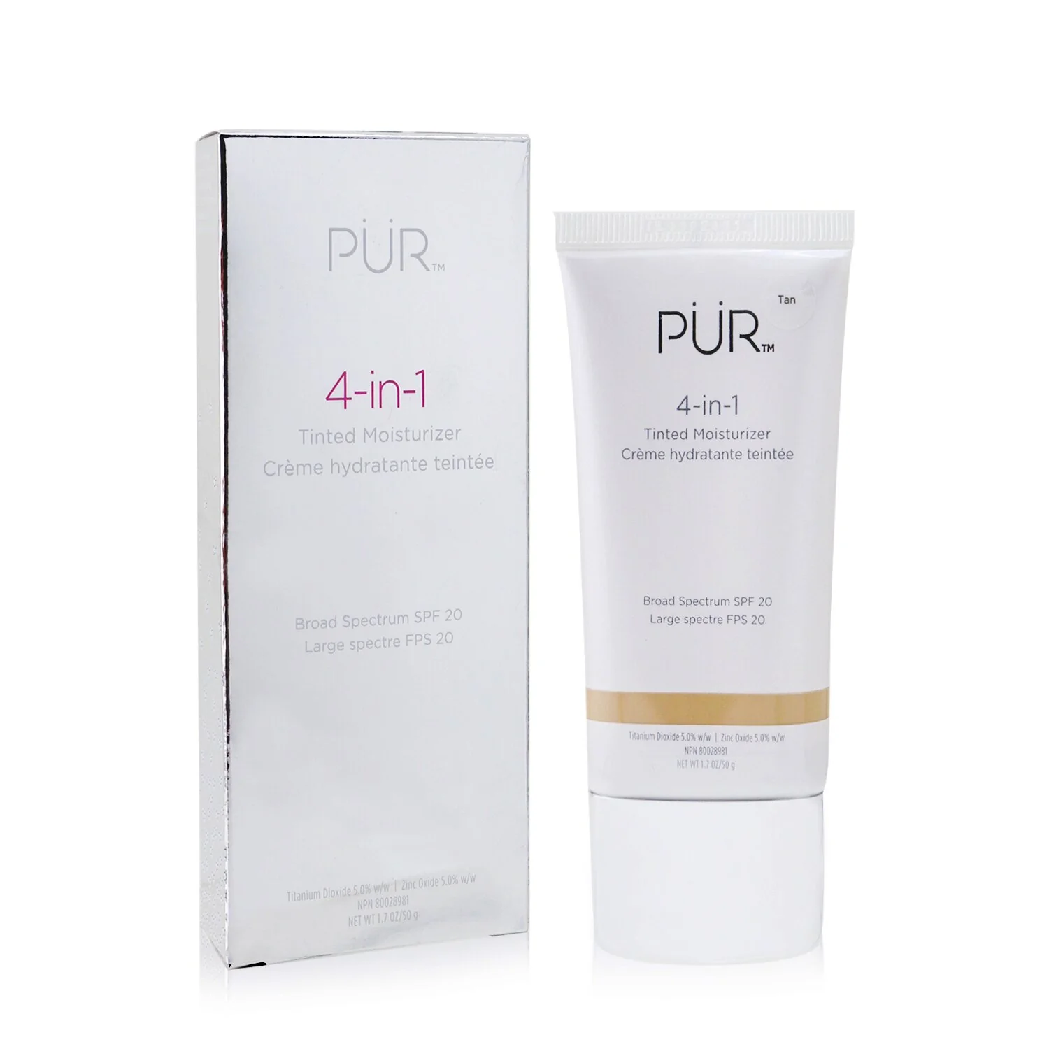 PUR (PurMinerals) 4 in 1 Tinted Moisturizer Broad Spectrum SPF 20 - # LP3 50g/1.7oz