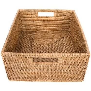 Rectangular Rattan Basket Artifacts Trading