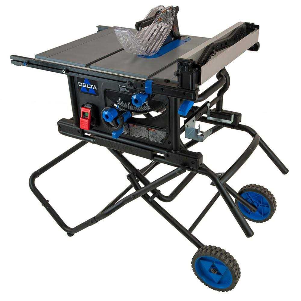 Delta 10 in. Portable Contractor Table Saw 36-6023 - Shop Hardware Tools Online Store