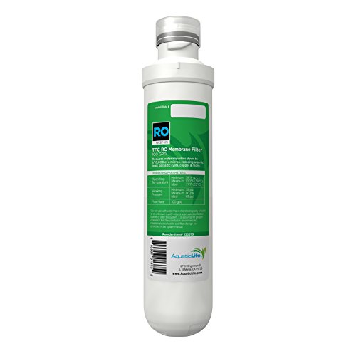 Aquatic Life Twist-In 100 Gpd 3-Stage Ro Unit (Sediment, Carbon Block, Membrane)