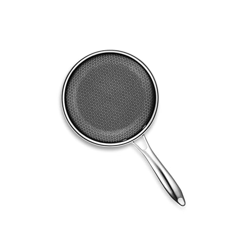 HexClad 10 Inch Hybrid Stainless Steel Frying Pan