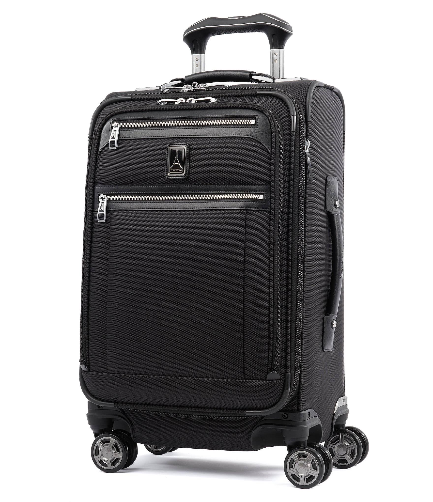 Travelpro Platinum Elite 21" Expandable Carry-On Spinner Shadow Black - Megean
