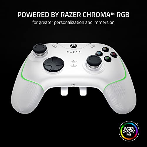 Razer Wolverine V2 Chroma Wired Gaming Pro Controller for Xbox Series X|S, Xbox One, PC: RGB Lighting - Remappable Buttons & Triggers - Mecha-Tactile Buttons & D-Pad - Trigger Stop-Switches - Black