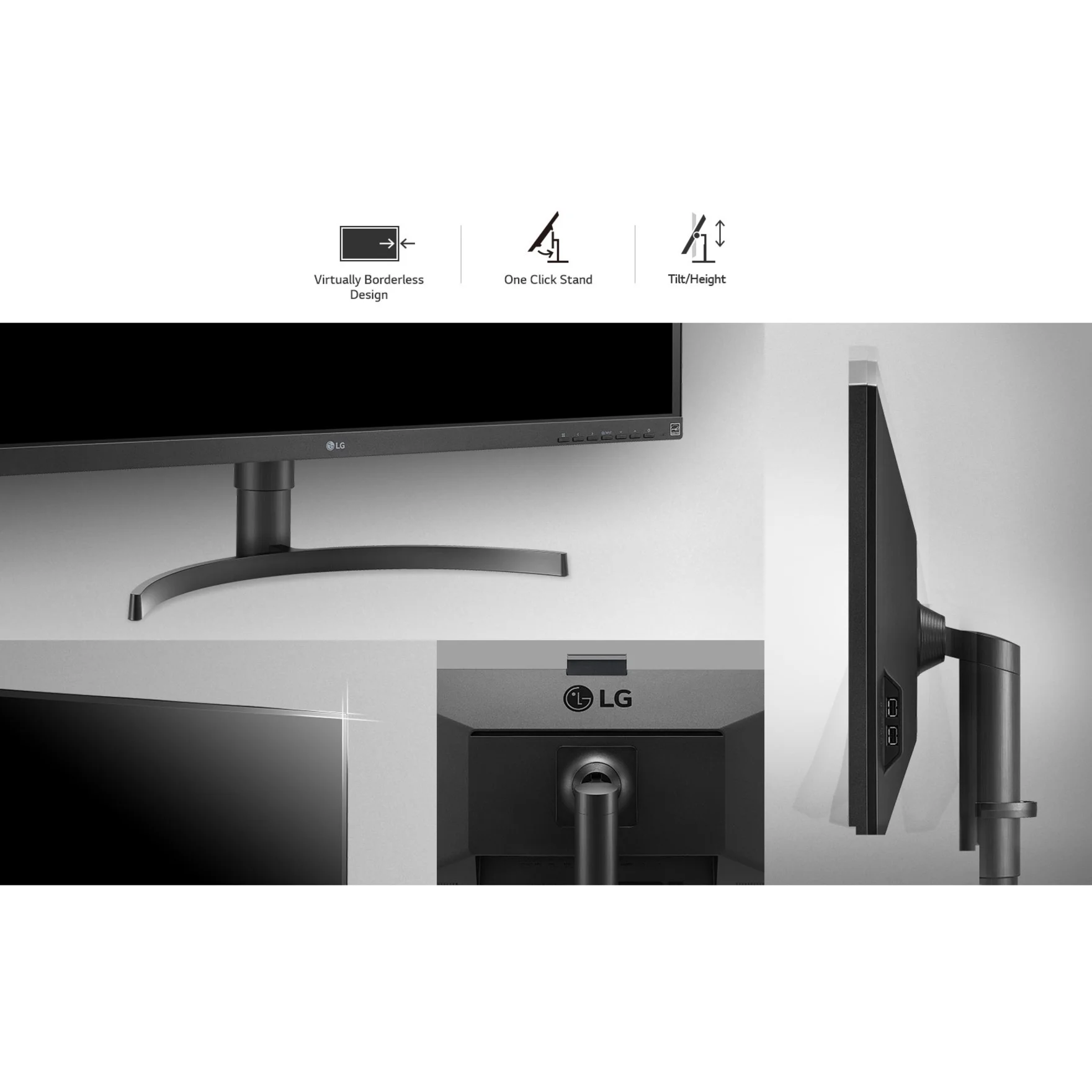 34 Lg Fullhd 2560x1080 Ultrawide Ips Thin Client Led Monitor 34cn650n-6a