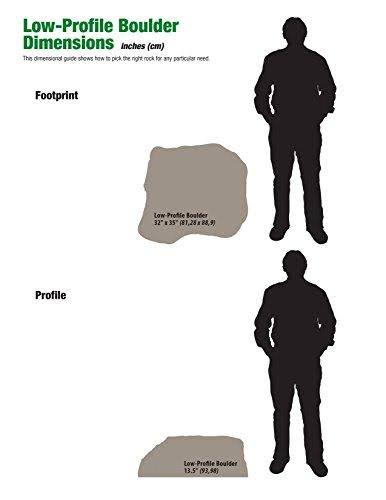 Emsco Low Profile Boulder Landscape Rock Natural Sandstone Appearance
