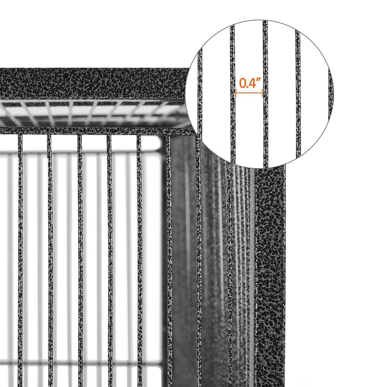 Topeakmart Metal Bird Cage with Rolling Detachable Stand - Pet Supplies online store