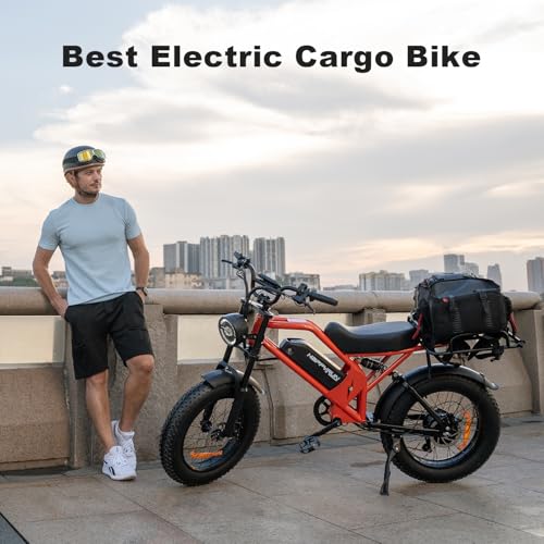 Electric Bike for Adults, 1500W Motor, 48V 18Ah Removable Battery, 20" Fat Tire Ebike, 7-Speed Transmission, Up to 32MPH and 68+ Miles Range, All-Terrain E-Bike (G52)