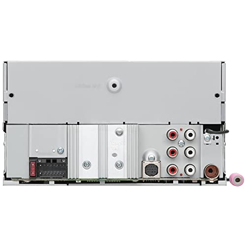 KENWOOD DPX505BT Double DIN in-Dash CD Car Stereo. AM/FM with Bluetooth, Amazon Alexa Voice Control, High-Contrast 3-line Display with Variable-Color Illumination, SiriusXM