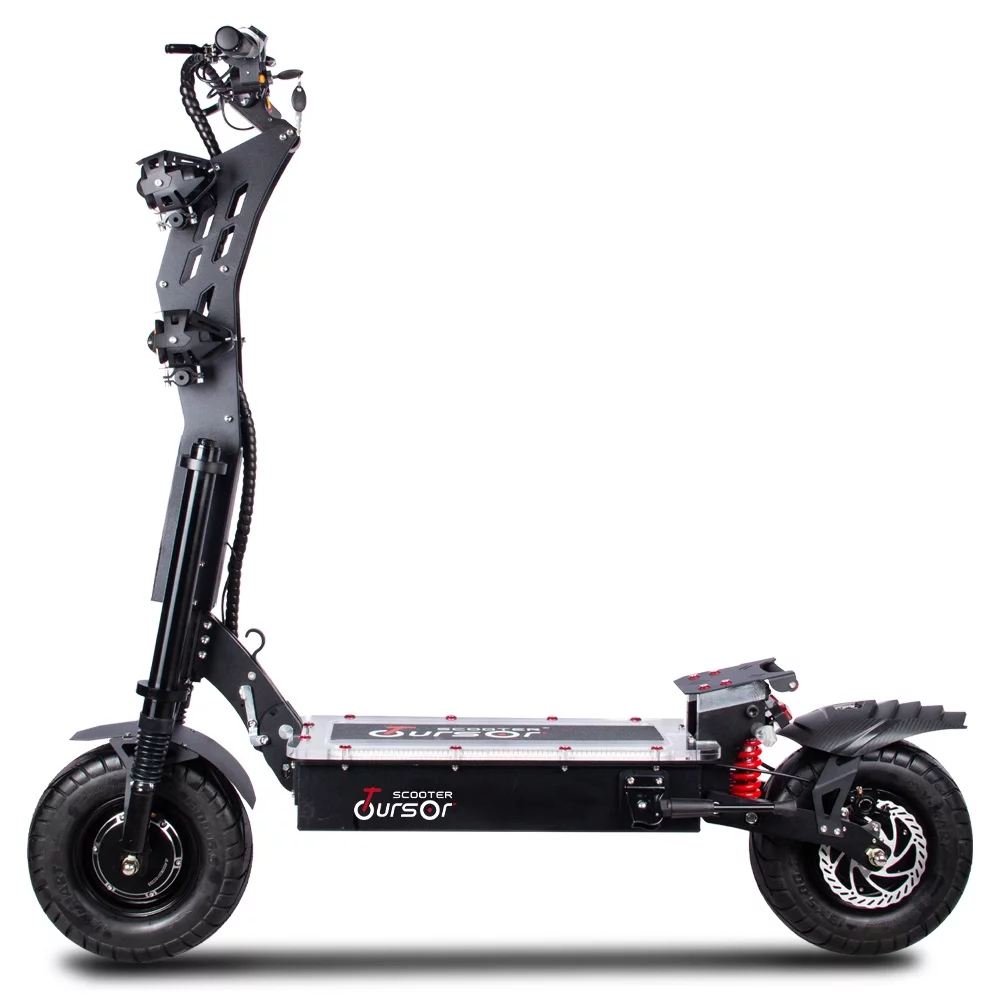 NIFFPD Adults Electric Scooter, Portable & Foldable Commuter Scooter with Powerful Motor , for Travelling and Leisure - Curated Treasures Market