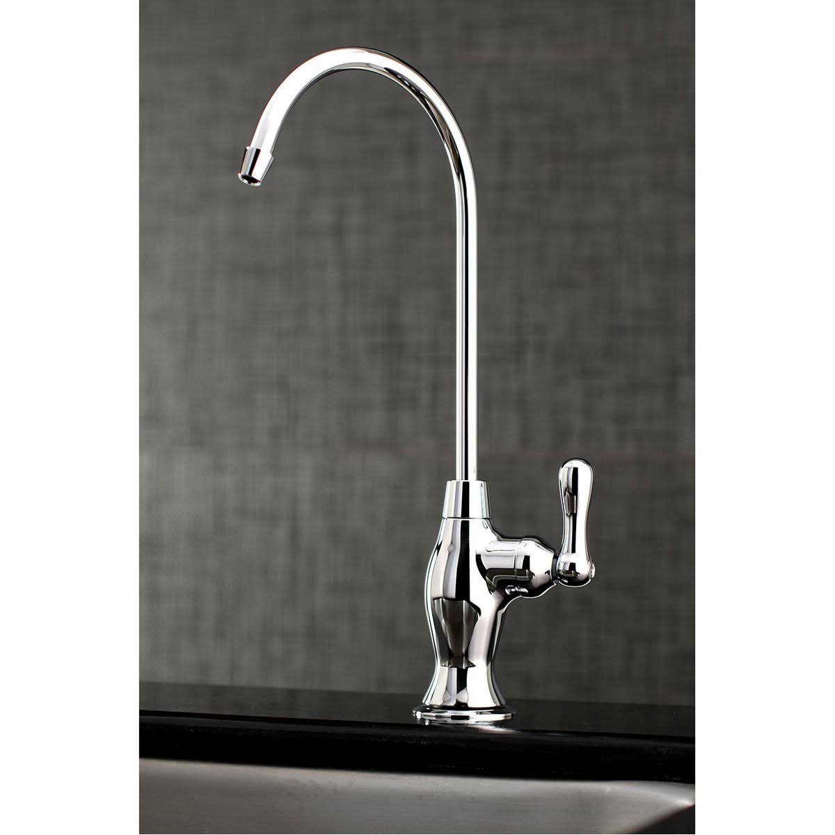 Kingston Brass KSAG3192AL Restoration REVERSE Osmosis System Filtration Water Air Gap Faucet, Polished Brass