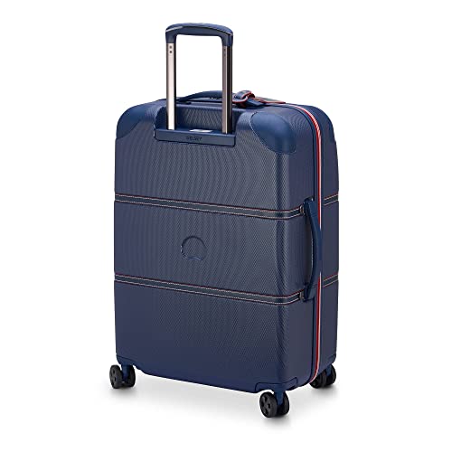 DELSEY PARIS Chatelet Air 2.0 Hardside Luggage with Spinner Wheels, Angora, Checked-Large 28 Inch