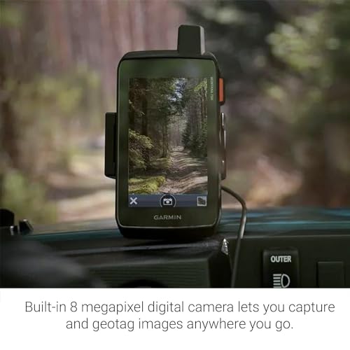 Garmin Montana 700i Rugged GPS Handheld with inReach and Dark Energy Poseidon Pro Indestructible Charger, Green Camo | Emergency SOS, 2-Way Message, Touchscreen, Topographic Mapping, Multi-GNSS