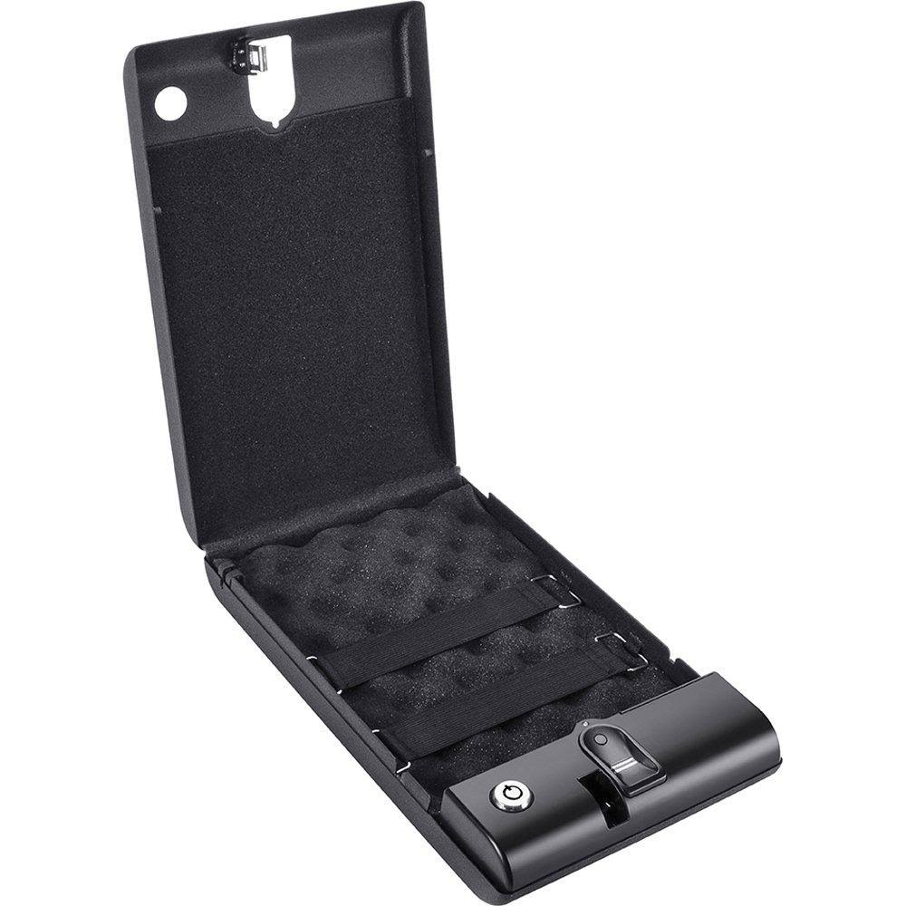 BARSKA Portable Biometric Lock Box Hard Case