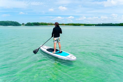 Roc Inflatable Stand Up Paddle Boards with Premium SUP Paddle Board Accessories, Wide Stable Design, Non-Slip Comfort Deck for Youth & Adults