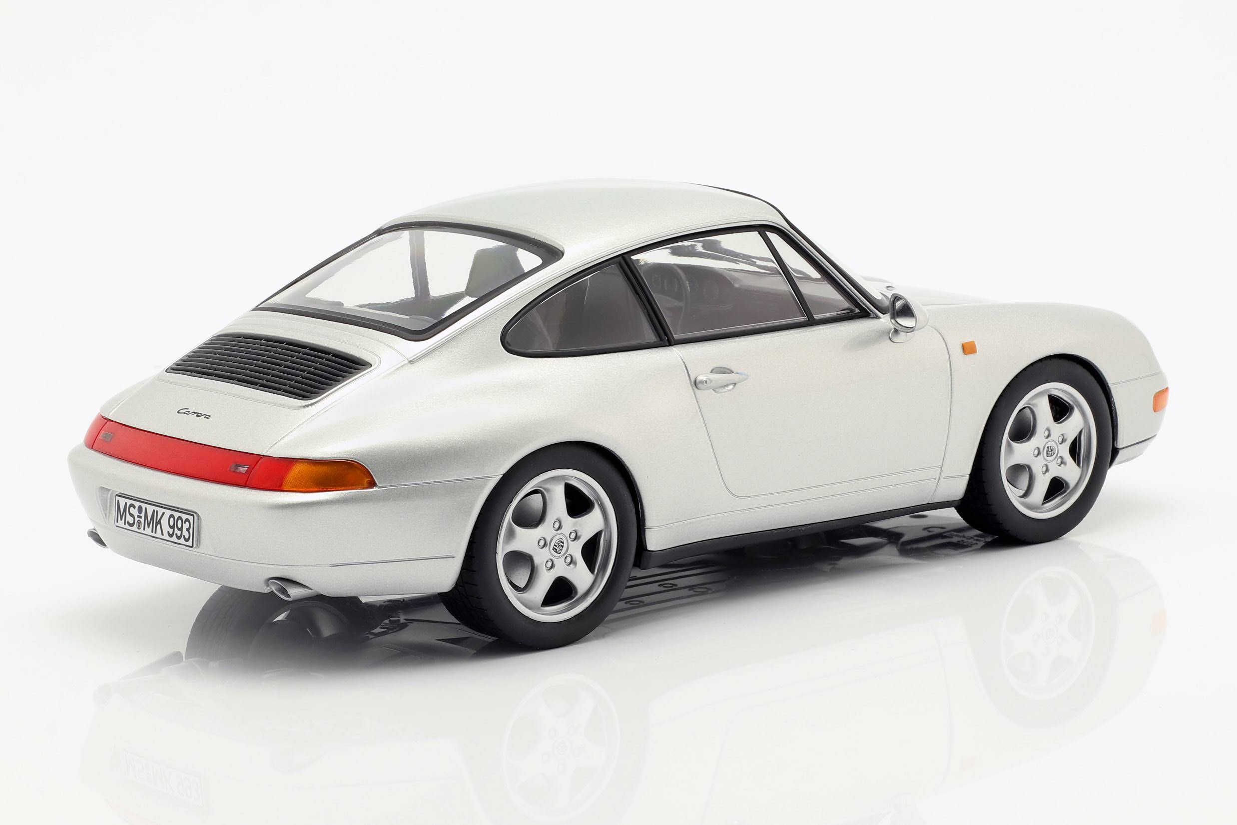Porsche 911 Type 993 Carrera Coup�� 1993 Grey 1/18 Norev 187591