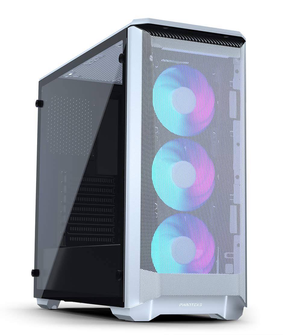 Phanteks Eclipse P400A PH-EC400ATG_DWT01 White Steel / Tempered Glass ATX Mid Tower Computer Case