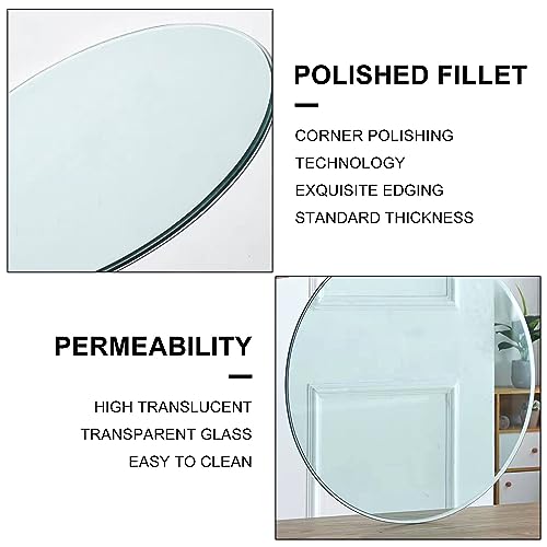 60" Round Glass Table Top,Glass Dining Table Top,3/8" Thick Round Table Top, Patio Table Replacement Tempering Glass