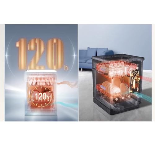 Dishwasher Desktop Fully Automatic Smart Countertop Dishwasher Home Drying Built-in Dishwasher