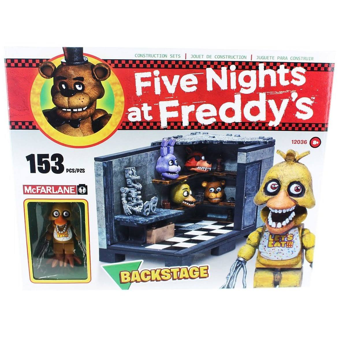 Five Nights at Freddy&s Backstage Construction Set