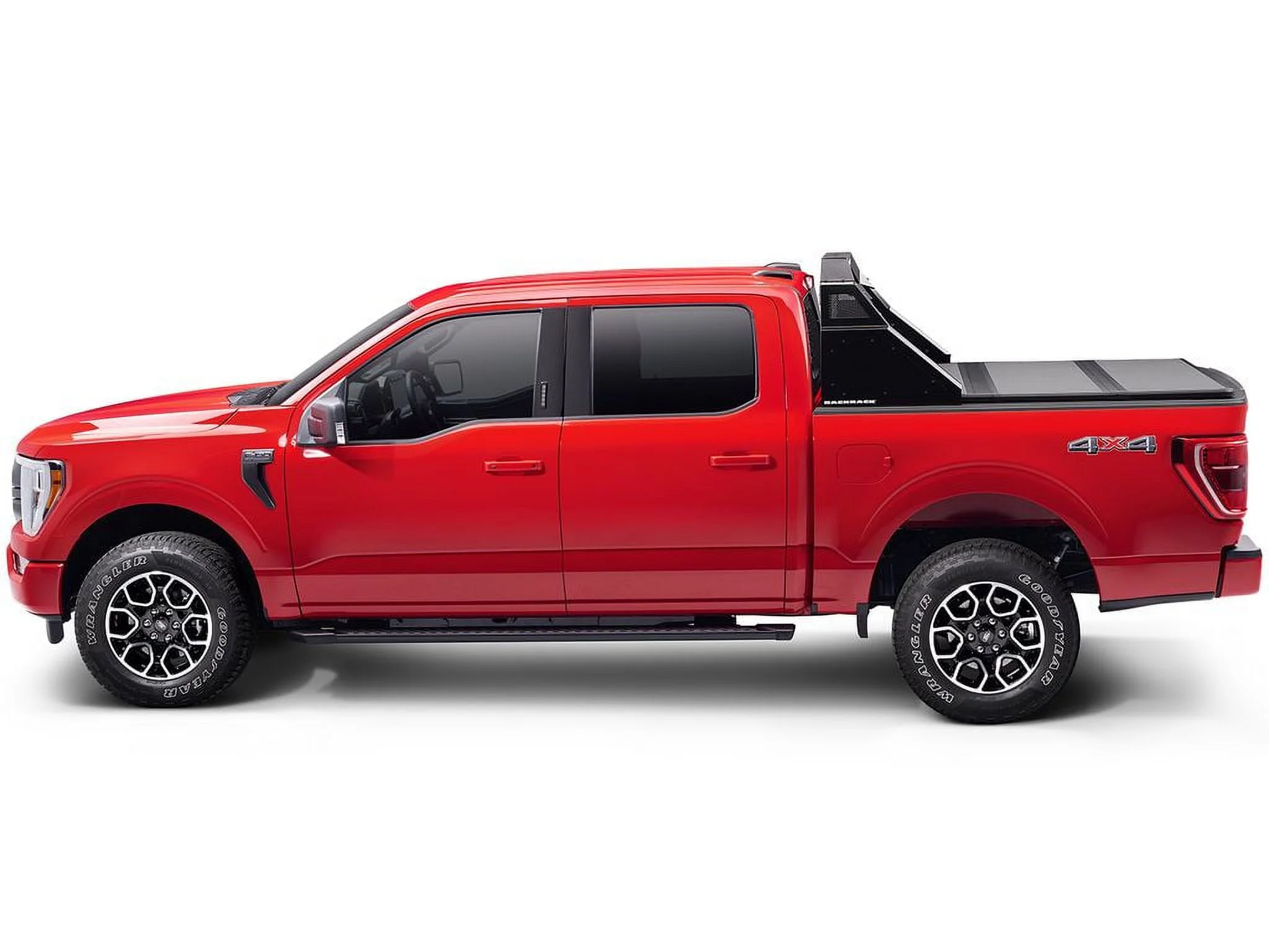 BACKRACK by RealTruck Trace Rack | Black, No Drill | TR9002 | Compatible with 2019-2024 Chevrolet/GMC Silverado/Sierra 1500; 2022 Chevrolet Silverado 1500 LTD