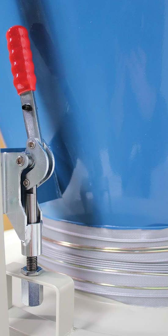Baileigh 2-HP Cyclone Dust Collector, 220V 1PH, 1,450 CFM, 1-Micron (DC-1450C)