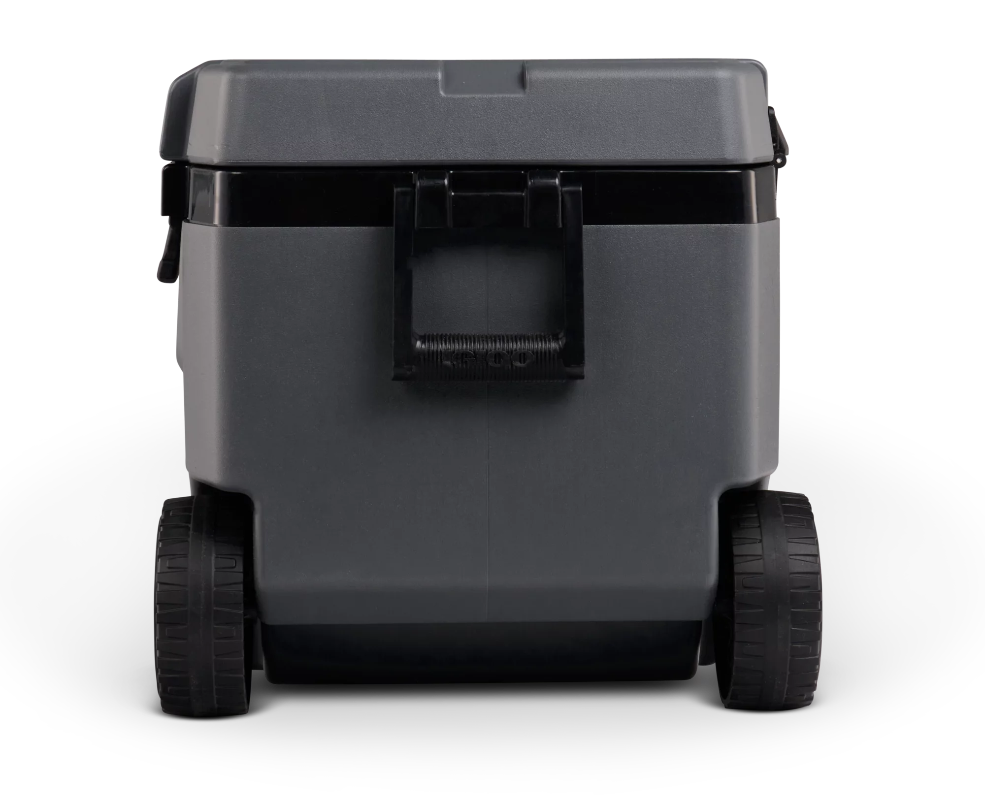 Igloo Overland 72 Quart Ice Chest Cooler with Wheels, Gray (31" x 18" x18)