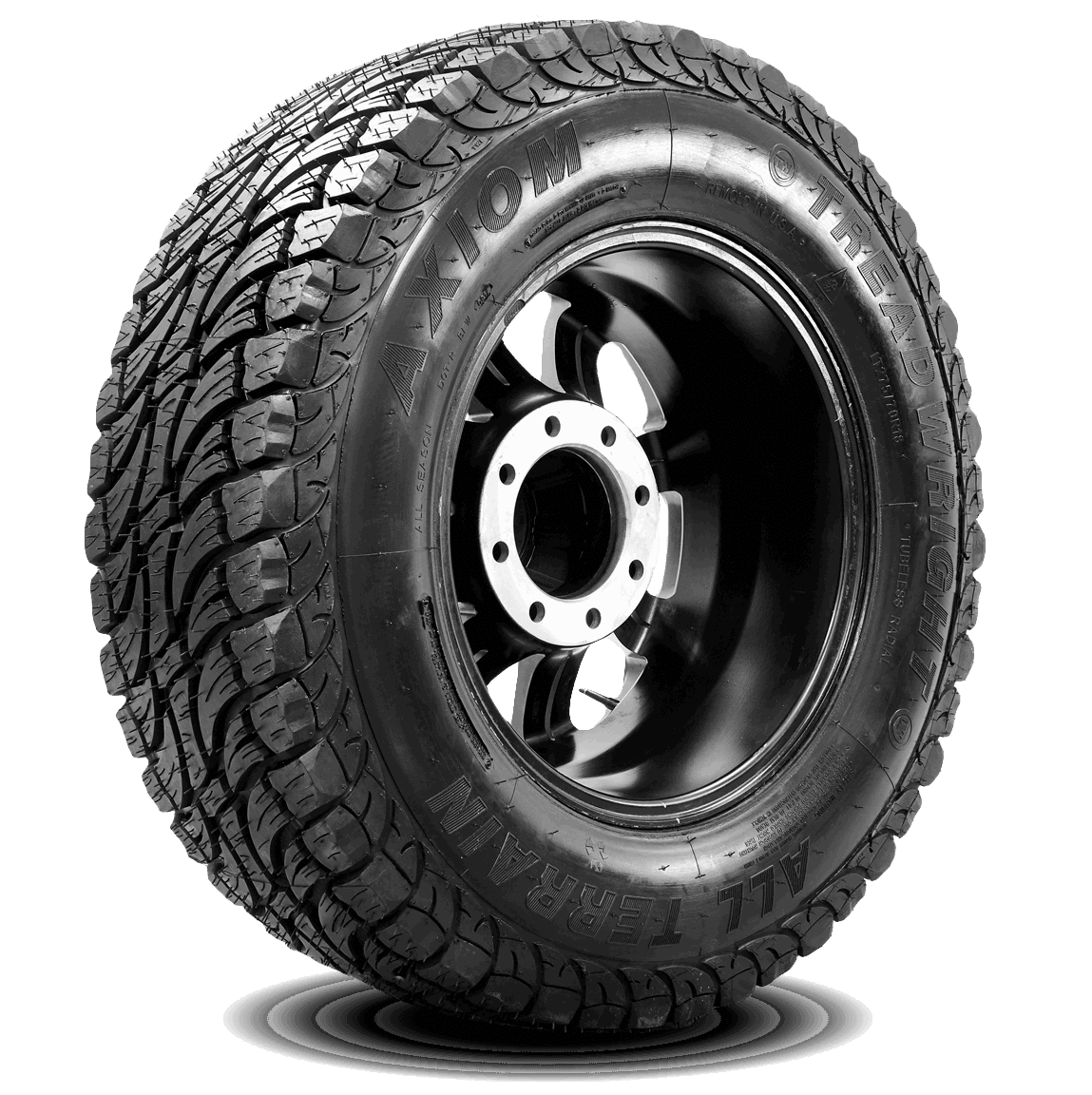 TREADWRIGHT AXIOM II A/T LT 275/60R20 P 4 PLY Remold USA
