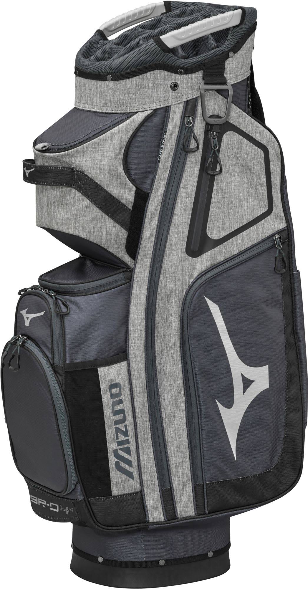 Mizuno BR-D4C Golf Cart Bag - Grey-Black