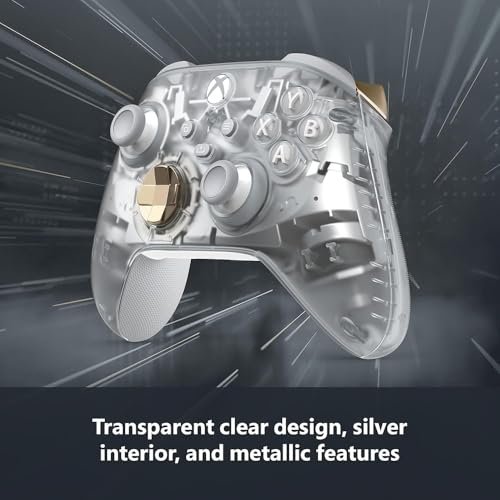 Microsoft QAU-00157 Xbox Wireless Gaming Dual Controller Bundle (Ghost Cipher Special Edition) for Xbox Series X|S, Xbox One, Windows PC, Android and iOS