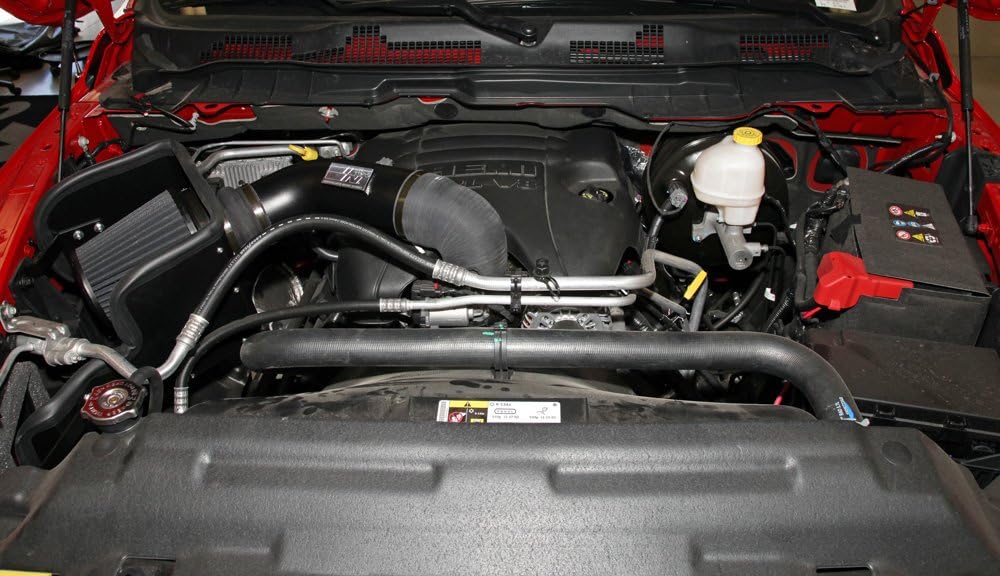 K&N Cold Air Intake Kit: High Performance, Increase Horsepower: Compatible with 2009-2019 Dodge/RAM (1500, 2500, 3500, 1500 Classic) 5.7L V8, 71-1561