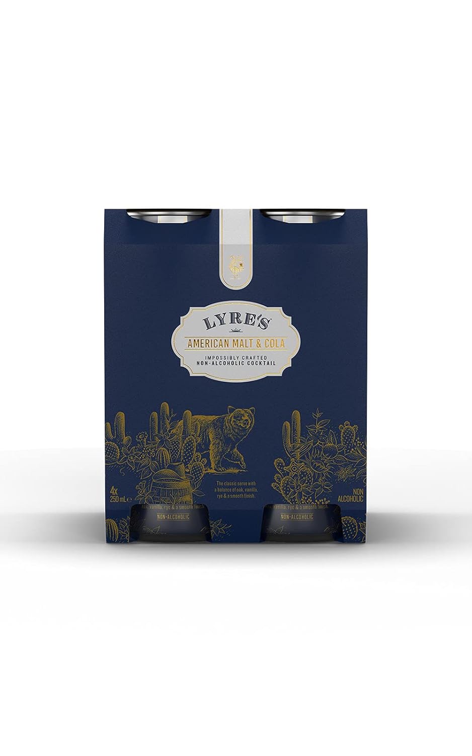 Lyre's Non-Alcoholic Spirits - Malt & Cola Ready To Drink Cocktails - Case of 24