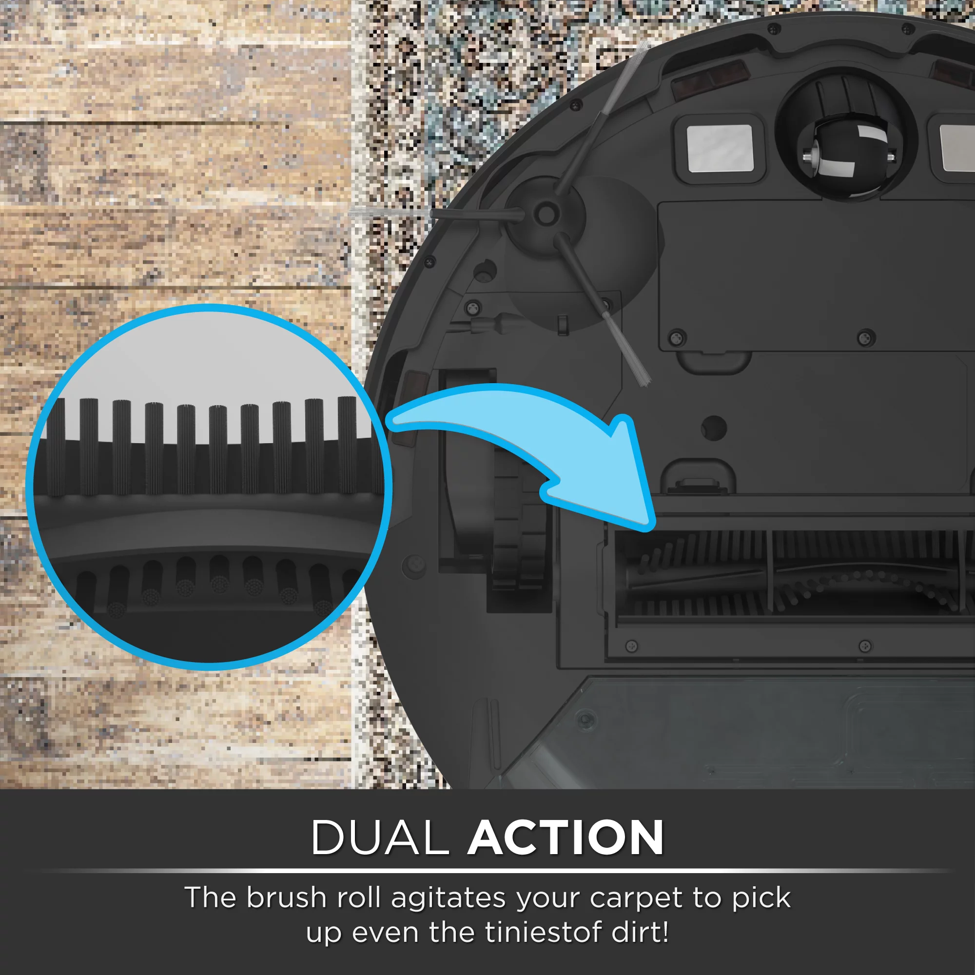 iHome AutoVac Eclipse Robot Vacuum with Mapping Technology, Ultra Strong Suction, 120 Min Runtime