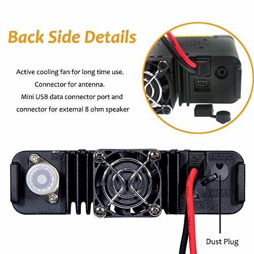 TYT TH-9800D Quad Band 50W Cross-Band Mobile Radio, 10M/6M/2M/70CM Mobile Transceiver, A+B Dual Band Two Way Radio