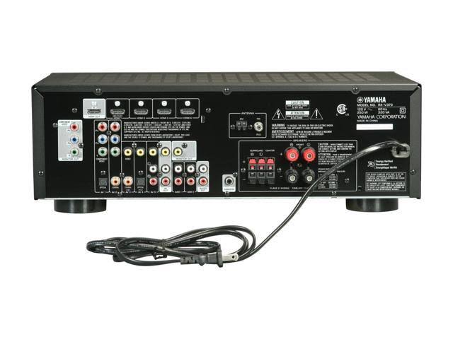 Yamaha RX-V373 - AV receiver - 5.1 channel - black
