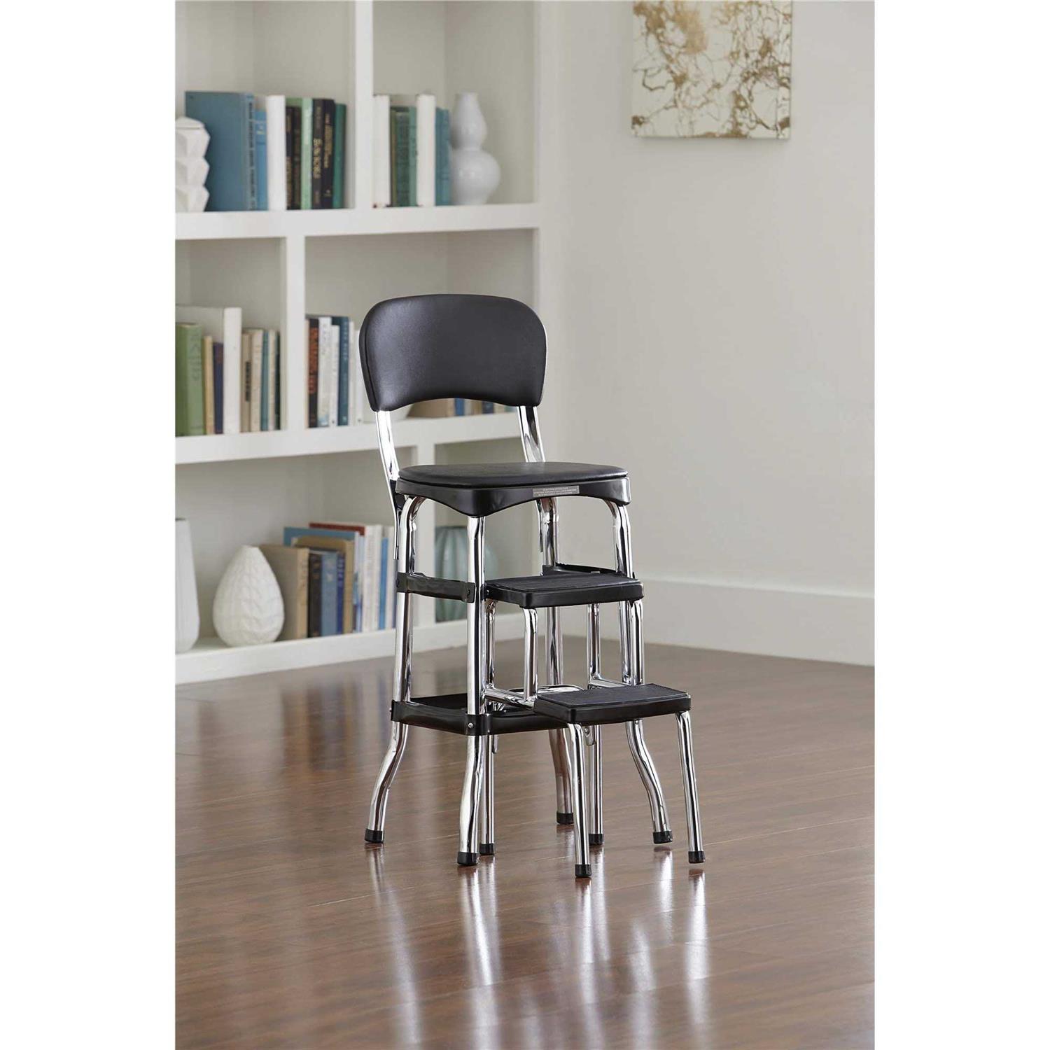 Cosco Black Retro Counter Chair / Step Stool - Shop Hardware Tools Online Store