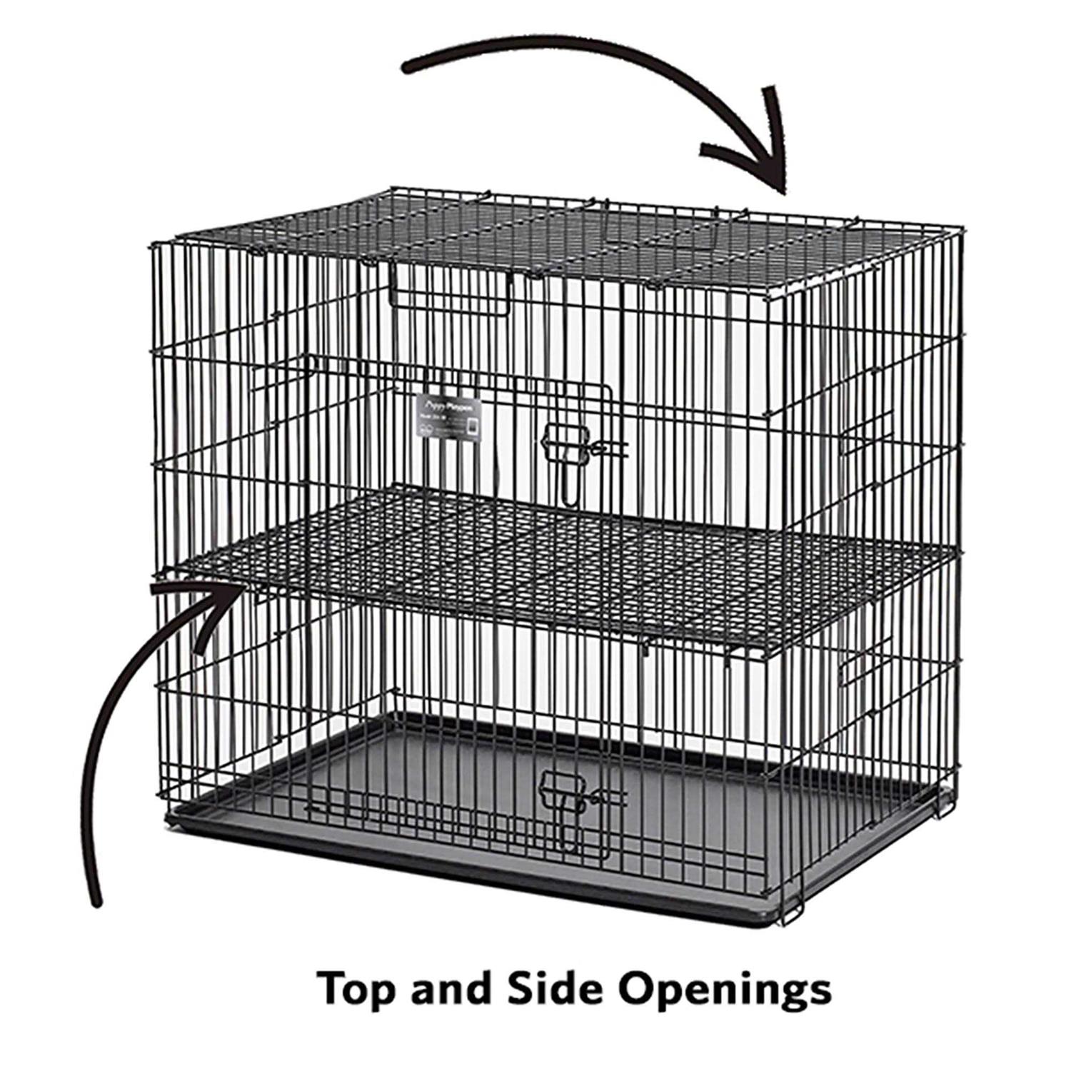 Midwest Puppy Playpen with Plastic and Floor Grid - Pet Supplies online store