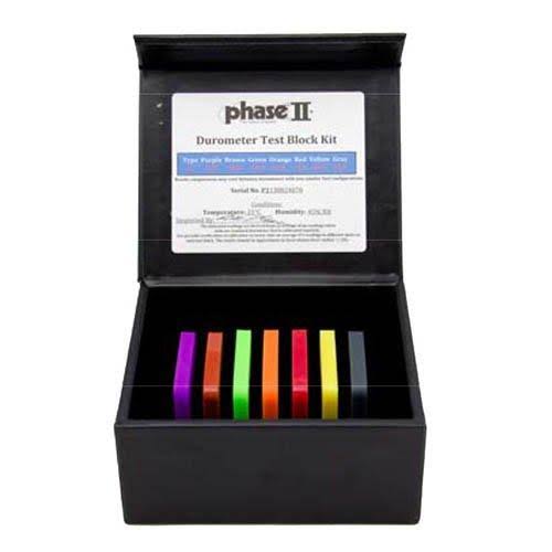 Phase II, PHT950-25, Shore A Durometer Test Block Kit
