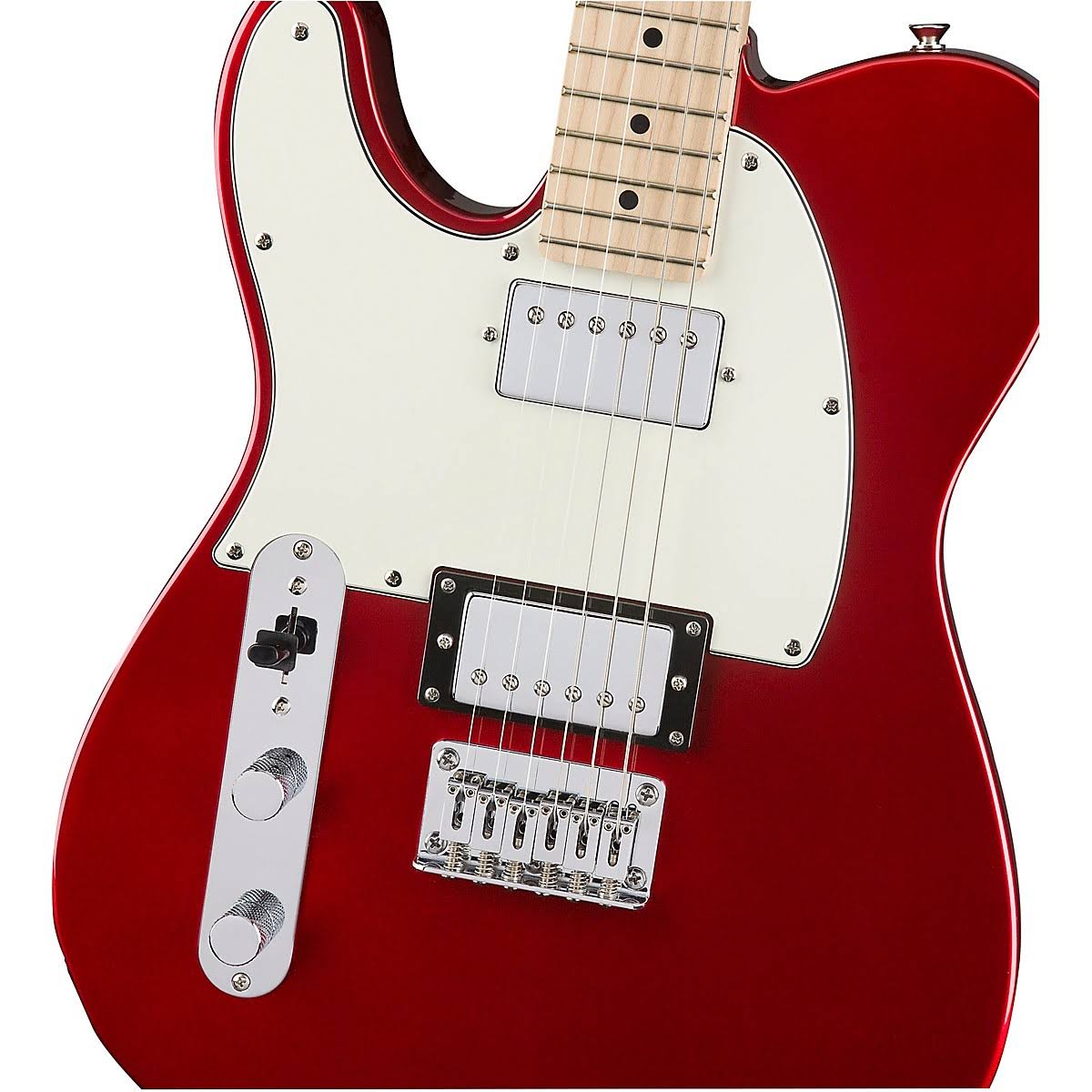 Squier Contemporary Telecaster HH Left-Handed Dark Metallic Red