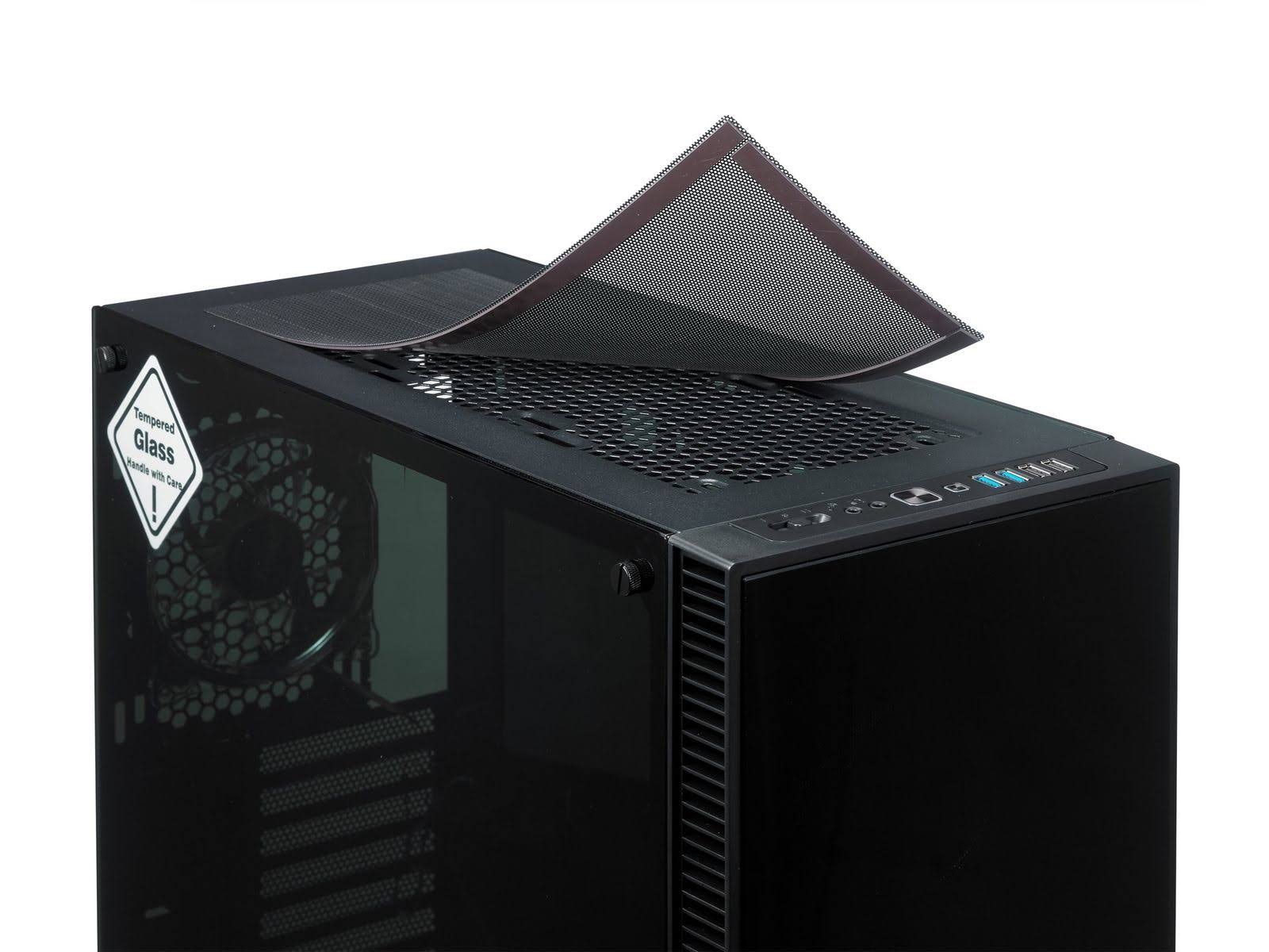 Rosewill Cullinan ATX Mid Tower Gaming Computer Case, Tempered Glass