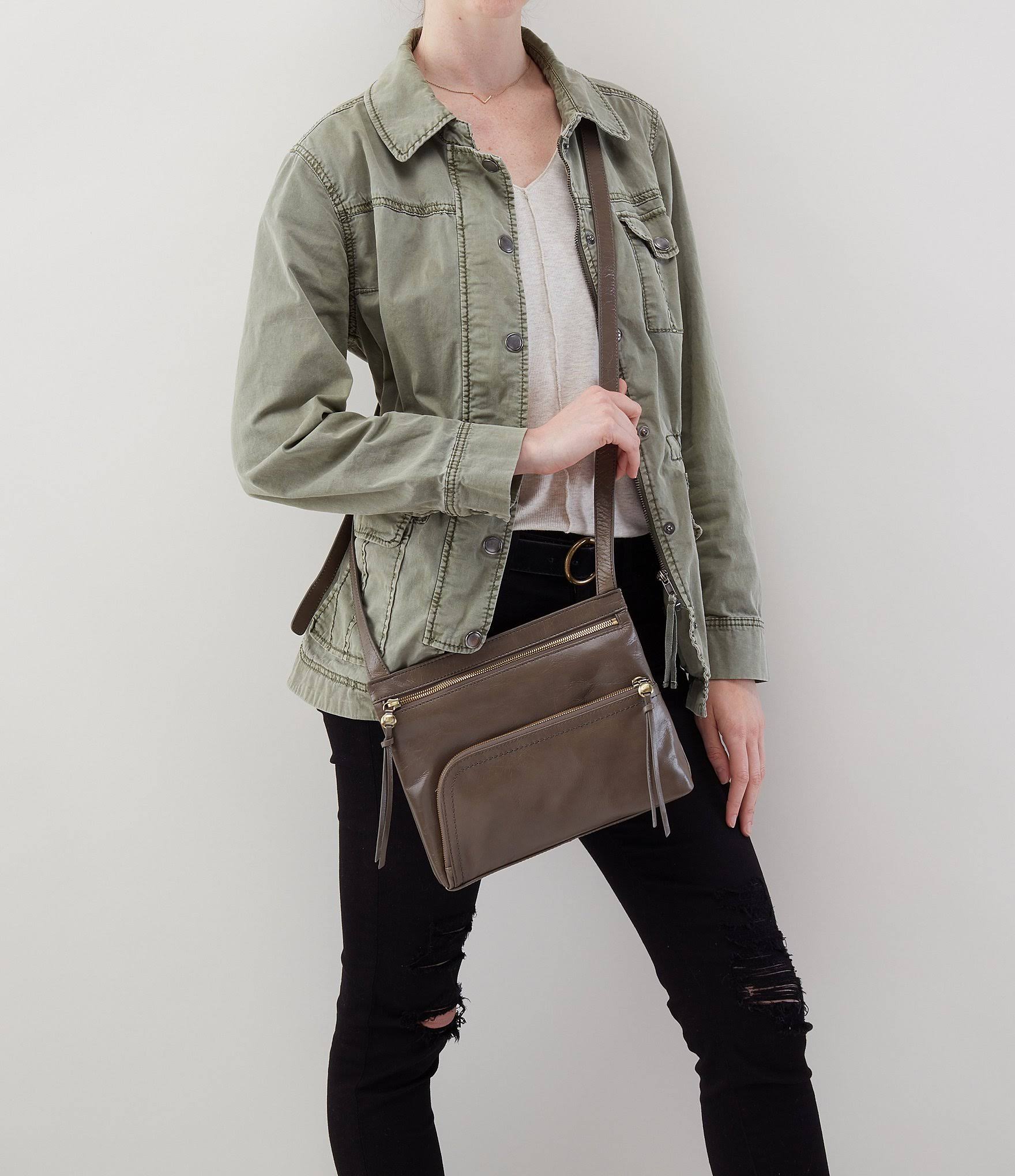 Hobo Black Cassie Crossbody