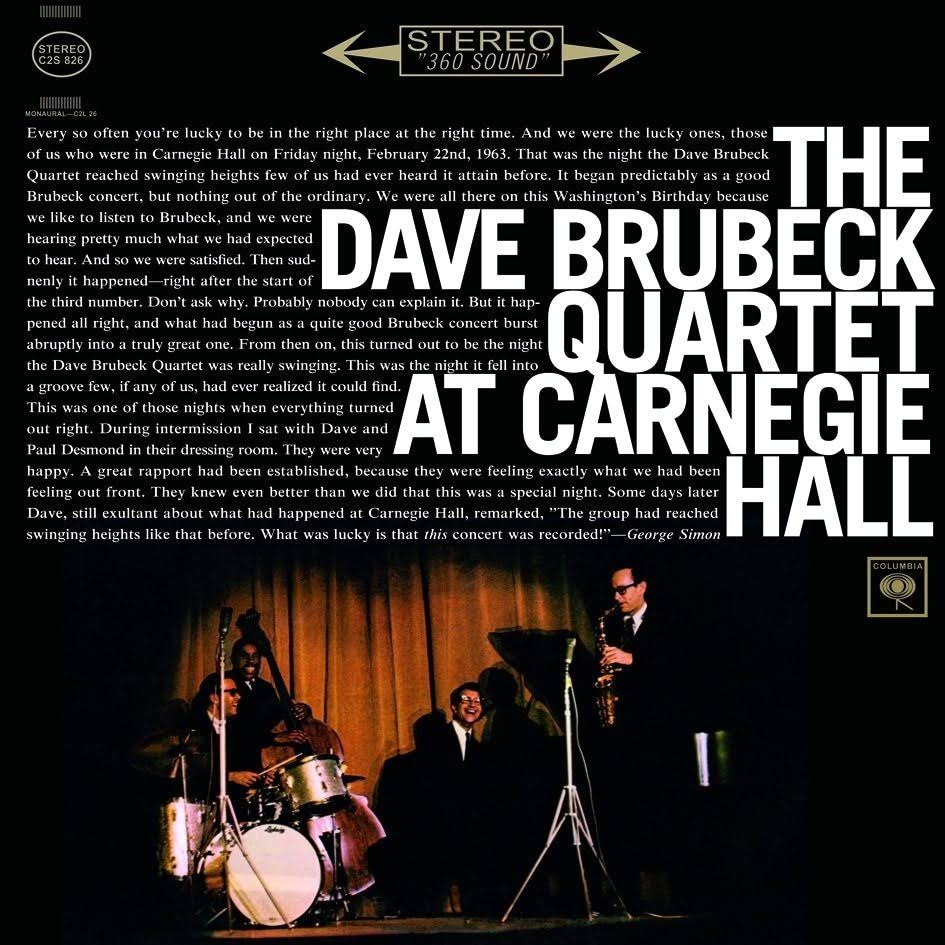 at Carnegie Hall [Vinyl] Brubeck, Dave