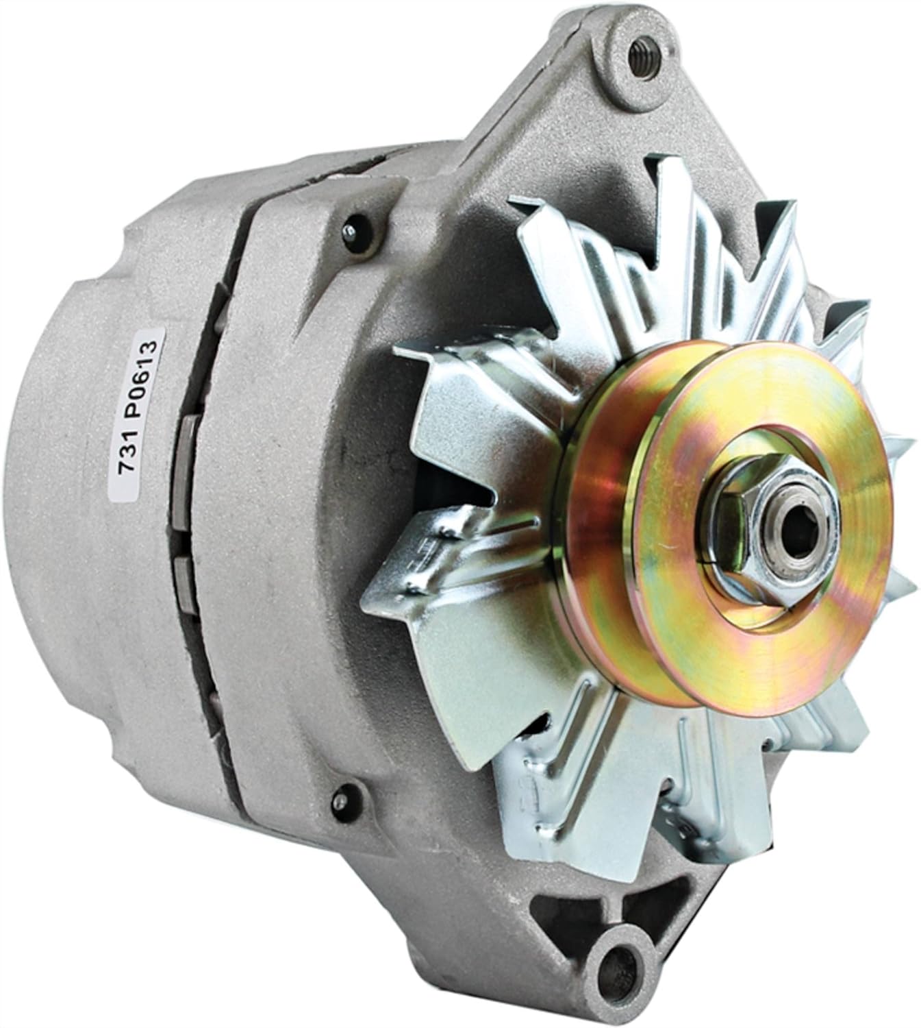 DB Electrical ADR0173 TRACTOR Generator 1-Wire ALTERNATOR w 1/2 Inch Pulley Compatible With/Replacement For John Deere Case /63 Amp, 12 Volt, CW