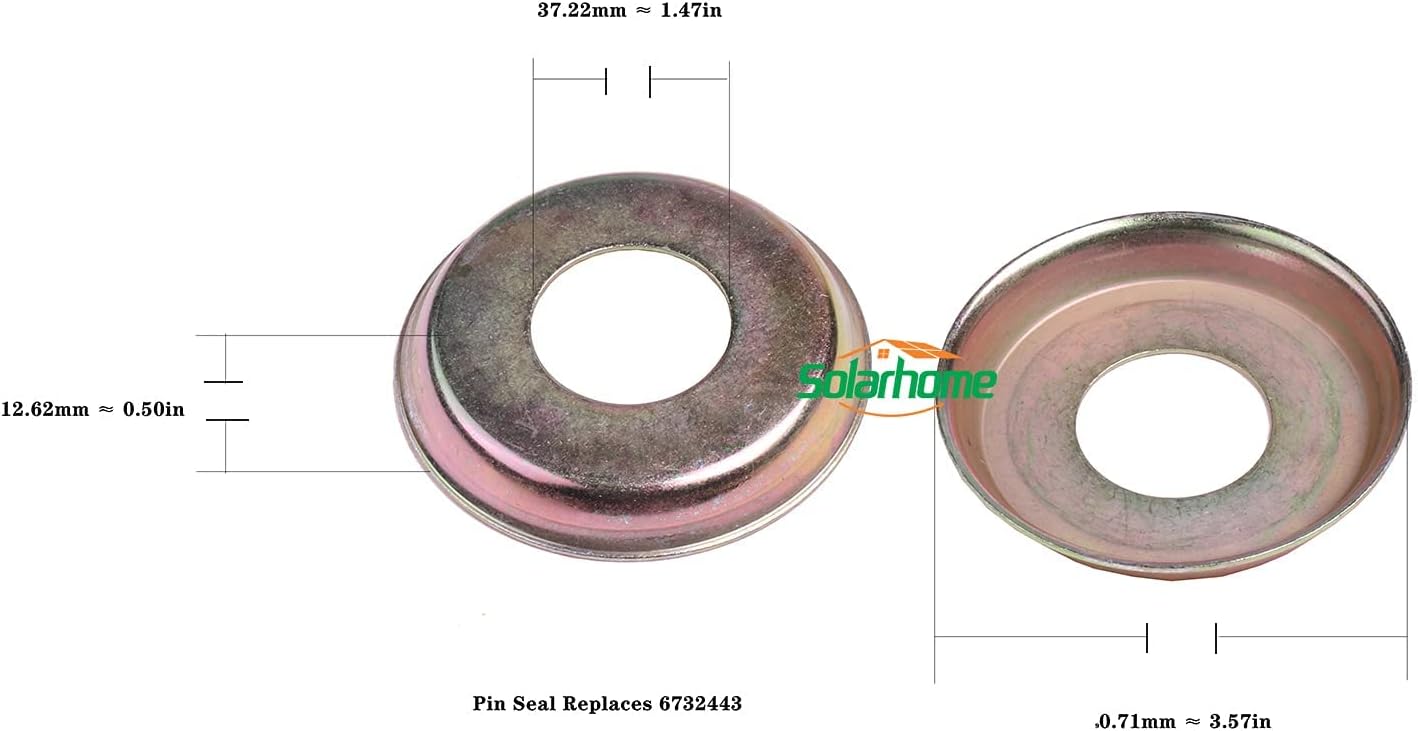Solarhome Pin Bushing Kit 7101078 6732443 6805453 6651709 6577954 6730997 17C660 for Bobcat Skid Steer Loader T180 T190 S150 S160 S175 S185 773