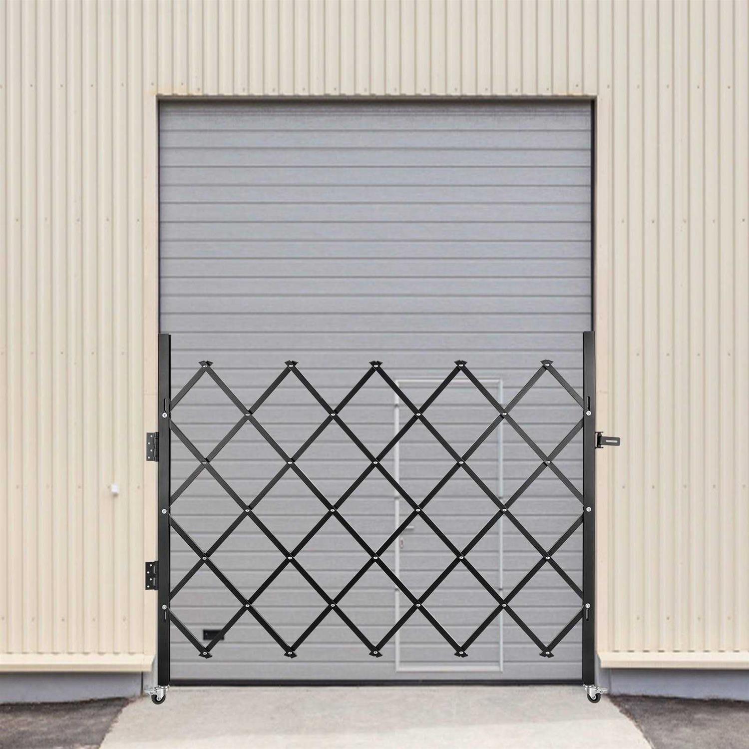 VEVOR Single Folding Security Gate H x Folding Door Gate