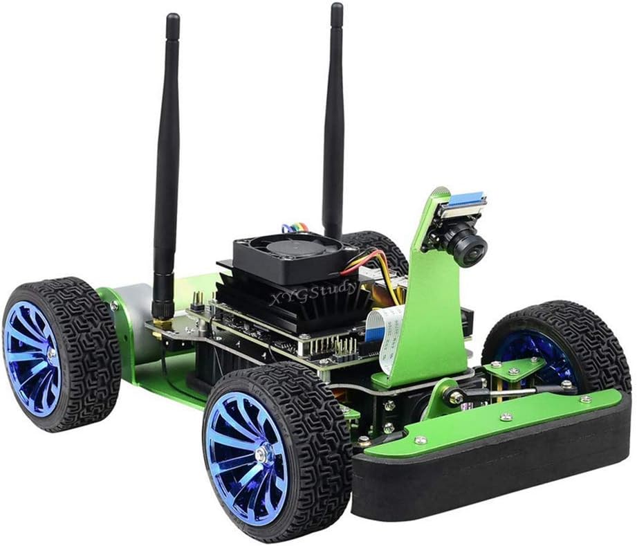 Jetson Nano Developer Accessories Kit for Small Powerful Computer AI Development Board with 7 inch IPS Touch HDMI Screen LCD Display Micro Card 64GB Camera Module @XYGStudy (AcceC)