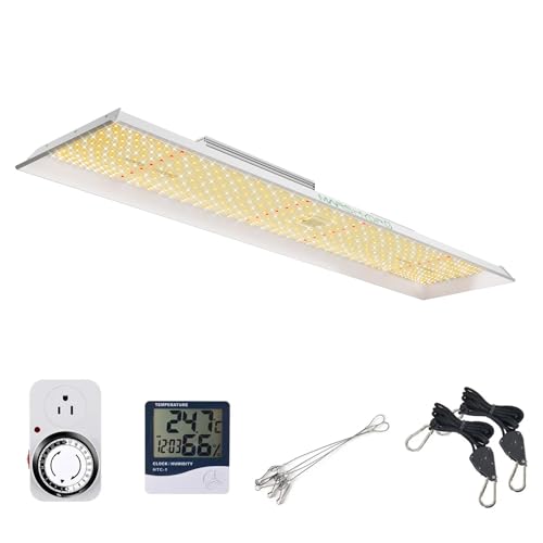 MARS HYDRO 2024 New TS 3000 450W LED Grow Light for Indoor Plants Full Spectrum Commercial Grow Daisy Chain Plant Growing Lamp for 4x4 5x5ft Greenhouse & Tent