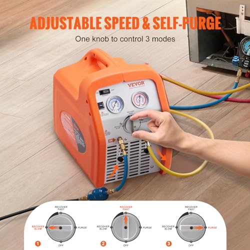 VEVOR Refrigerant Recovery Machine