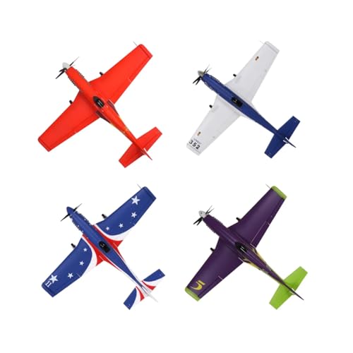 Fms Rc Planes for Adults 6 Channel Remote Control Airplane 1100mm P-51 VD Mustang Voodoo Hobby Rc Plane Without Reflex V2 PNP (No Radio, Battery, Charger)